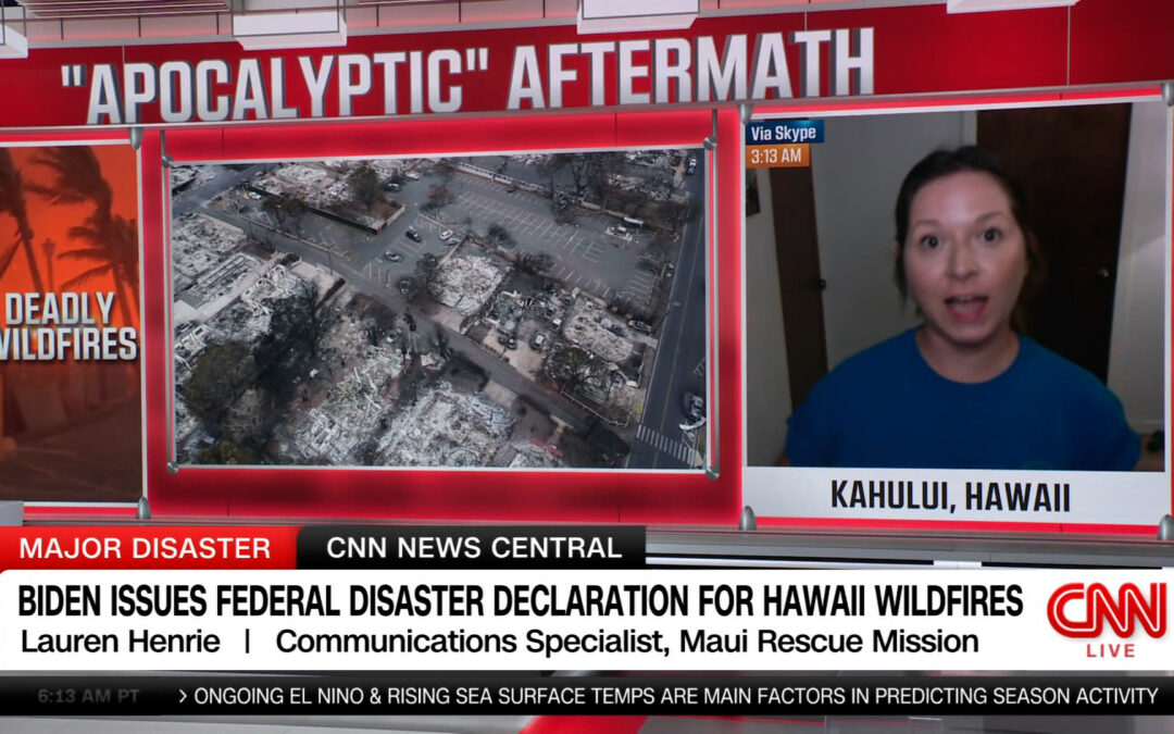 CNN: Hyperlocal nonprofit says it cannot access west of Maui right now